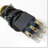 Japan (A)Unused,LA1L-M1C14Y　φ16 照光押ボタンスイッチ AC/DC24V 1c ,Illuminated Push Button Switch,IDEC