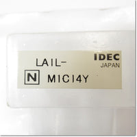 Japan (A)Unused,LA1L-M1C14Y φ16 照光押ボタンスイッチ AC/DC24V 1c ,Illuminated Push Button Switch,IDEC 