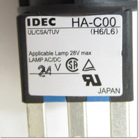 Japan (A)Unused,LA1P-1C04PW φ16 表示灯 LED照光 AC/DC24V ,Indicator<lamp> ,IDEC </lamp>