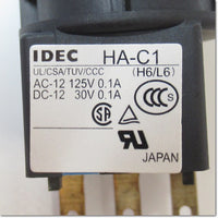 Japan (A)Unused,LA2B-M1C1R  φ16 押ボタンスイッチ 1c ,Push-Button Switch,IDEC