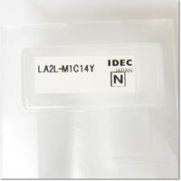 Japan (A)Unused,LA2L-M1C14Y  φ16 照光押ボタンスイッチ 1c AC/DC24V ,Illuminated Push Button Switch,IDEC