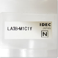 Japan (A)Unused,LA3B-M1C1Y  φ16 押ボタンスイッチ 長角形 1c ,Push-Button Switch,IDEC