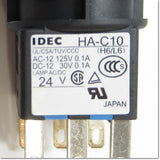 Japan (A)Unused,LA3L-M1C14R φ16 automatic switch,Illuminated Push Button Switch,IDEC 