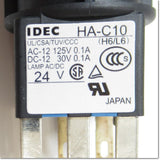 Japan (A)Unused,LA3L-M1C14G φ16 automatic switch,Illuminated Push Button Switch,IDEC 