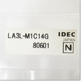 Japan (A)Unused,LA3L-M1C14G  φ16 照光押ボタンスイッチ 長角形 1c AC/DC24V ,Illuminated Push Button Switch,IDEC