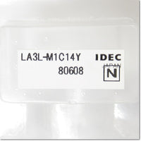 Japan (A)Unused,LA3L-M1C14Y  φ16 照光押ボタンスイッチ 長角形 1c AC/DC24V ,Illuminated Push Button Switch,IDEC