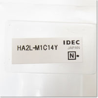 Japan (A)Unused,HA2L-M1C14Y φ16 automatic switch AC/DC24V ,Illuminated Push Button Switch,IDEC 