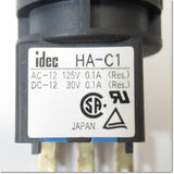 Japan (A)Unused,HA4B-M2C1R  φ16 押ボタンスイッチ 正角4方向バリア付 突形 金接点 1c ,Push-Button Switch,IDEC