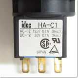 Japan (A)Unused,HA2B-M2C1R φ16 Japanese Japanese Japanese 1c ,Push-Button Switch,IDEC 