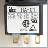 Japan (A)Unused,HA2B-M2C1G φ16 Japanese Japanese Japanese 1c ,Push-Button Switch,IDEC 