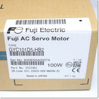 Japan (A)Unused,GYC101D5-HB2　サーボモータ 0.1kW ,Fuji,Fuji