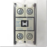 Japan (A)Unused,UN-AX2CX 2a 補助接点ユニット ,Electromagnetic Contactor / Switch Other,MITSUBISHI 