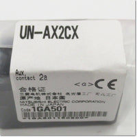 Japan (A)Unused,UN-AX2CX 2a  補助接点ユニット ,Electromagnetic Contactor / Switch Other,MITSUBISHI