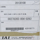 Japan (A)Unused,RCP3-TA3R-I-20P-6-100-P1-M-ML  ロボシリンダ テーブルタイプ 本体幅40mm モータ左折返し仕様 ,Actuator,IAI