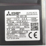 Japan (A)Unused,HG-KR13B サーボモータ 3000r/min Japanese equipment 0.1kW Japanese Japanese equipment ,MR-J4,MITSUBISHI 