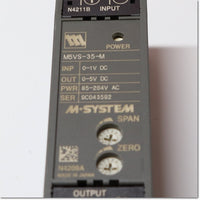 Japan (A)Unused,M5VS-35-M  直流入力変換器 ,Signal Converter,M-SYSTEM