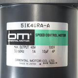 Japan (A)Unused,5IK40RA-A  スピードコントロールモータ 取付角90mm ,Speed Control Motor,ORIENTAL MOTOR