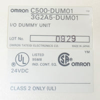 Japan (A)Unused,C500-DUM01　ダミー入出力ユニット ,Special Module,OMRON