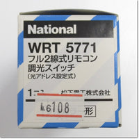 Japan (A)Unused,WRT5771 フル2線式リモコン 調光スイッチ ,Outlet / Lighting Eachine,National 