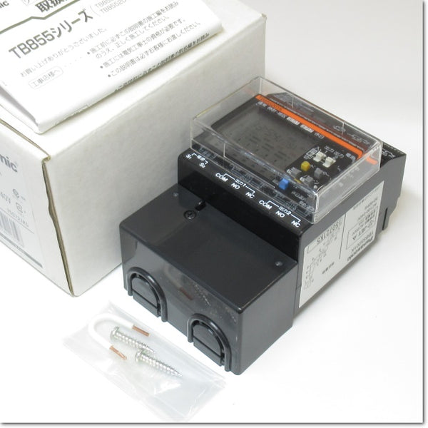 【電池残量不明】TB855201K  協約型ソーラータイム Switch  年間カレンダ式・2回路型 AC100-240V 