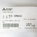 Japan (A)Unused,YS-8NAA 1A 0-120-360A CT 120/1A BR  交流電流計　三倍延長　赤針付き ,Ammeter,MITSUBISHI