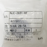 Japan (A)Unused,NJC-2831-RF　中型メタルコネクタ パネル取付レセプタクル ,Connector,NANABOSHI