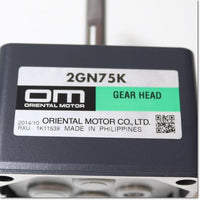 2GN75K　平行軸ギヤヘッド 取付角60mm 減速比75 ,Reduction Gear (GearHead),ORIENTAL MOTOR - Thai.FAkiki.com