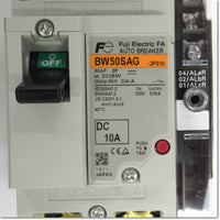 Japan (A)Unused,BW50SAG,2P DC10A KA C2  オートブレーカ 警報スイッチ付 直流電圧指定品 ,MCCB 2-Pole,Fuji