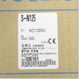Japan (A)Unused,S-N125 AC100V 2a2b　電磁接触器 ,Electromagnetic Contactor,MITSUBISHI