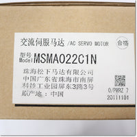 Japan (A)Unused,MSMA022C1N  ACサーボモータ 0.2kW ,Panasonic,Panasonic
