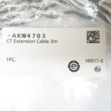 Japan (A)Unused,AKW4703　CT用延長ケーブル 3m,Watt / Current Sensor,Panasonic