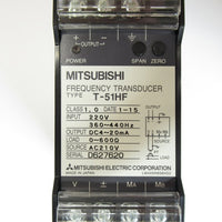 Japan (A)Unused,T-51HF 220V 360-440Hz 4-20mA Signal Converter,Signal Converter,MITSUBISHI 