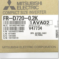 Japan (A)Unused,FR-D720-0.2K  インバータ 三相200V ,MITSUBISHI,MITSUBISHI