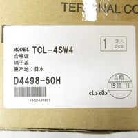 Japan (A)Unused,TCL-4SW4  大型端子カバー 2個入り ,Peripherals / Low Voltage Circuit Breakers And Other,MITSUBISHI