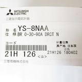 Japan (A)Unused,YS-8NAA 30A 0-30-90A DRCT BR  交流電流計 3倍延長 赤針付き ,Ammeter,MITSUBISHI