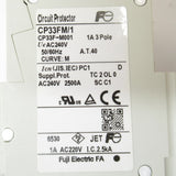 Japan (A)Unused,CP33FM/1 3P 1A  サーキットプロテクタ ,Circuit Protector 3-Pole,Fuji