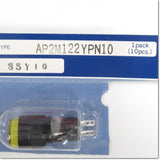 Japan (A)Unused,AP2M122Y  φ12 LED式小形表示灯 DC24V ,Indicator <Lamp>,IDEC