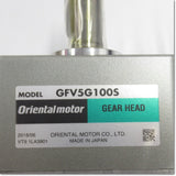 Japan (A)Unused,GFV5G100S  コンビ用ギヤヘッド単体品 取付角90mm 減速比100 ,Reduction Gear (GearHead),ORIENTAL MOTOR