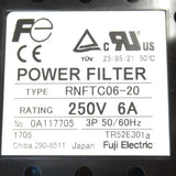 Japan (A)Unused,RNFTC06-20 250V 6A  インバータオプション ノイズ対策機器 パワーフィルタ ,Fuji,Fuji