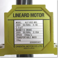 Japan (A)Unused,4LF1002-MCL Japan (A) 単相200V ,Motor Speed ​​Reducer Other,ORIENTAL MOTOR 