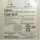 Japan (A)Unused,F3SP-B1P　セーフティライトカーテン コントロールユニット ,Safety Light Curtain,OMRON