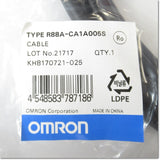 Japan (A)Unused,R88A-CA1A005S ACサーボシステムタ動力ケーブル 5m ,OMRON,OMRON 