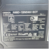 Japan (A)Unused,R88D-1SN04H-ECT  ACサーボドライバ EtherCAT通信内蔵タイプ AC200V 0.4kW ,OMRON,OMRON