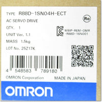 Japan (A)Unused,R88D-1SN04H-ECT  ACサーボドライバ EtherCAT通信内蔵タイプ AC200V 0.4kW ,OMRON,OMRON