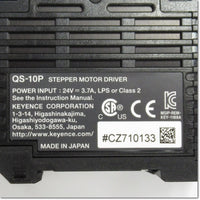 Japan (A)Unused,QS-10P パルス列入力タイプ QSシリーズ専用 ステッピングモータドライバ ,Stepping Motor,KEYENCE 