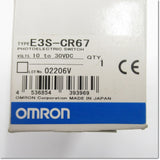 Japan (A)Unused,E3S-CR67  透明ボトルセンサ 回帰反射形 ,Built-in Amplifier Photoelectric Sensor,OMRON