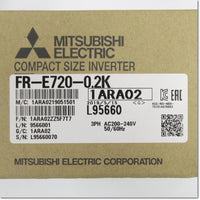 Japan (A)Unused,FR-E720-0.2K　インバータ 三相200V ,MITSUBISHI,MITSUBISHI