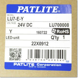 Japan (A)Unused,LU7-E-Y  φ70 ワンタッチ組立てLED積層信号灯 LEDユニット DC24V ,PATLITE Other,PATLITE