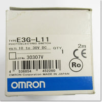 Japan (A)Unused,E3G-L11 距離設定形光電センサ,Built-in Amplifier Photoelectric Sensor,OMRON 