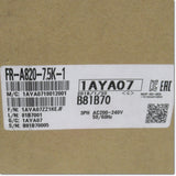Japan (A)Unused,FR-A820-7.5K-1  インバータ 三相200V 端子FM搭載品 ,MITSUBISHI,MITSUBISHI